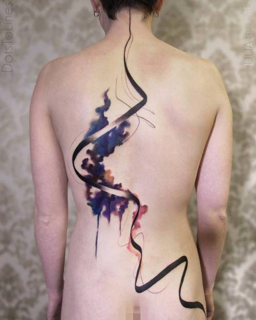By Chaim Machlev · DotsToLines, done at DotsToLines, Berlin.... abstract;julia rehme;chaimmachlev dotstolines;big;back;contemporary;facebook;twitter