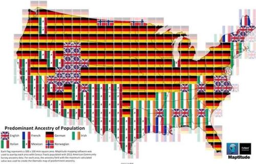 mapsontheweb:Predominant Ancestry of Population, 2011.