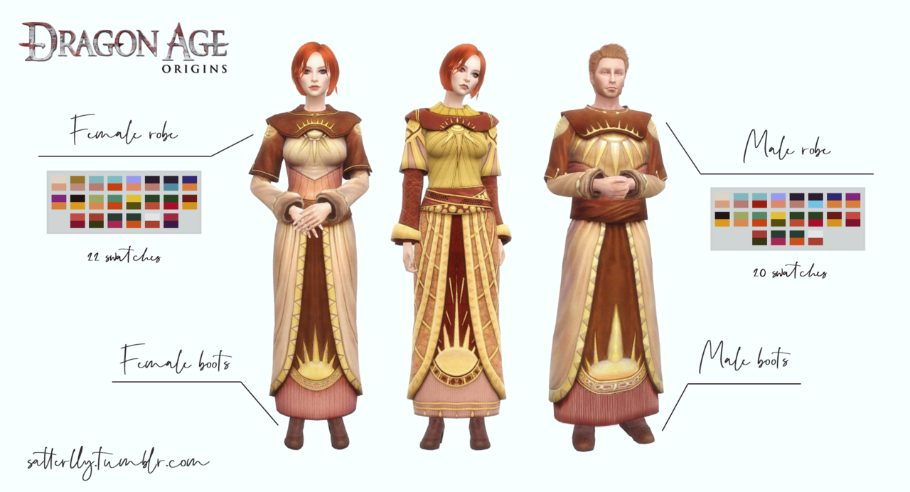 dragon age origins clothes