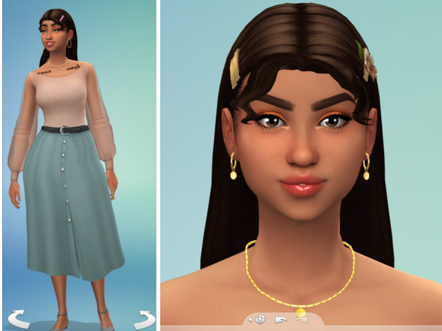 Here is another cute sim I did this week! Meet... : 𝓚𝓱𝓵𝓸𝓮 𝓣𝓱𝓮𝓮 𝓒𝓻𝓪𝔃𝔂