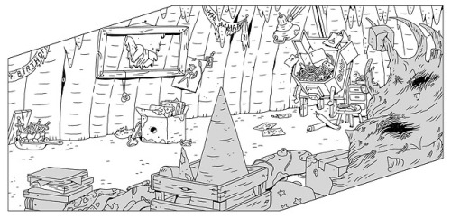 kingofooo:selected background layouts (part 2) from Come Along...