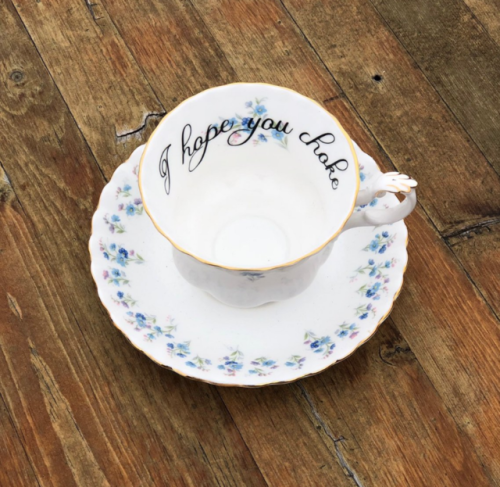 dagr-the-norse-shaman:snootyfoxfashion:Vulgar Teacup &...