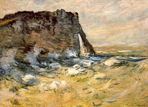 artist-monet:Port d`Aval, Claude Monet