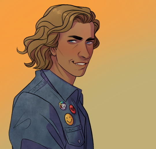 âbaby, can you dig your man?â a mean, nasty man to end 2019. iâm going to always draw randall flagg with a fang sticking out...