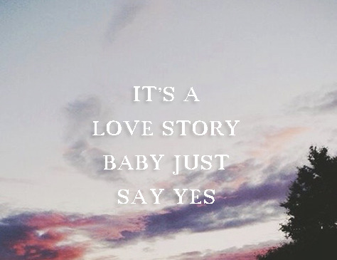 sweetertayfiction:love story // getaway car