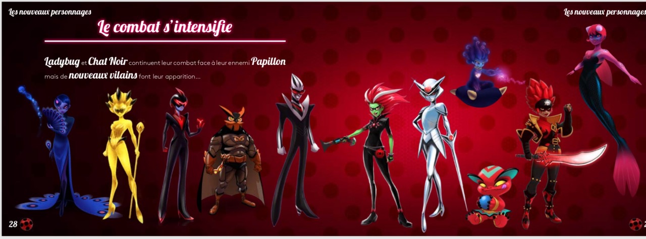 V New Villains Miraculous Tales Of Ladybug