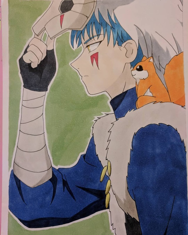 red llemon — 🔹Blue dragon from Akatsuki no Yona🔹 #animeart...