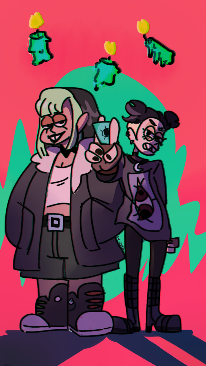o hEck I know this isn’t my regular but I just got into watching Craig of the Creek and absolutely loved these gals, Courtney and Tabitha, in the episode The Curse! I especially loved their designs so...