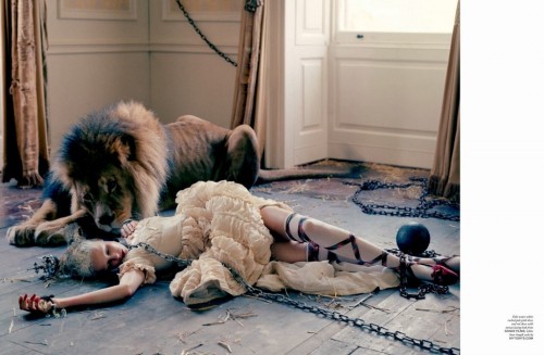 game-of-style:House Lannister - The Lion King by Tim Walker...