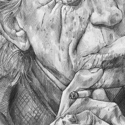 Keith Richards, pencilby Magdalena Pelc