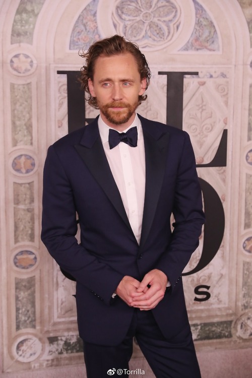 hiddlestonredalert:At the Ralph Lauren 50th Anniversary during...