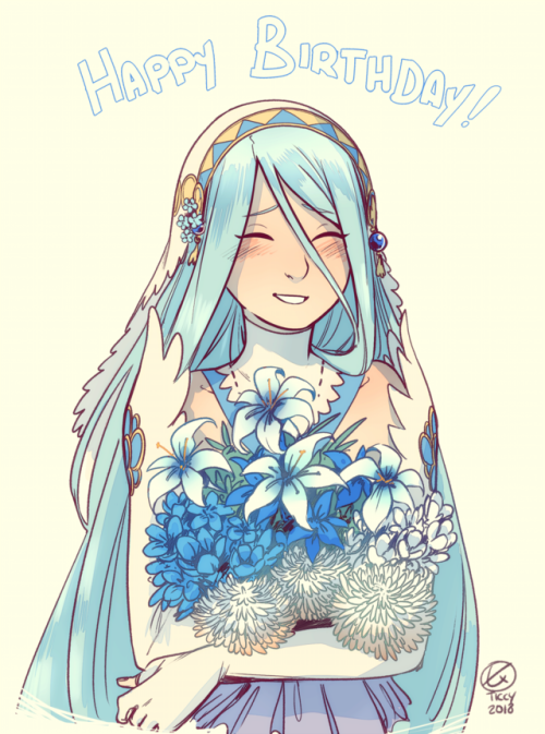 ticcytx:3/3 it’s AZURA BIRTHDAY!!!pls protect and give hugs