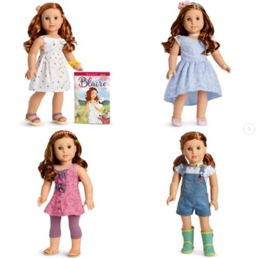 american girl blaire collection