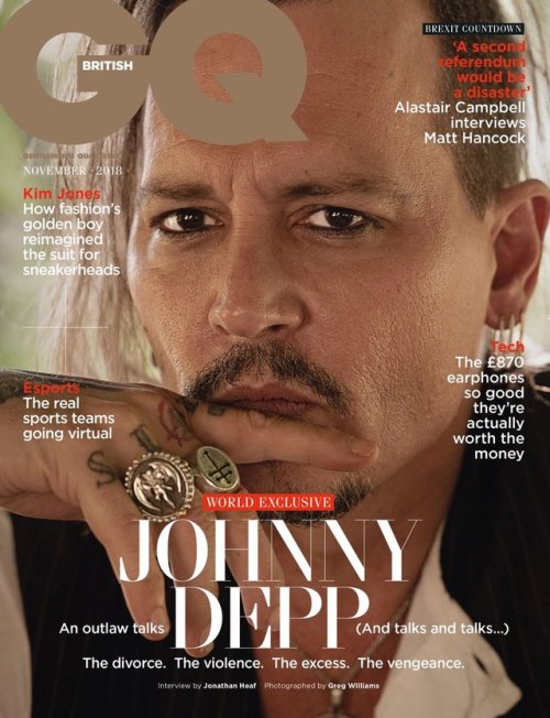 becauseitisjohnnydepp:Johnny Depp by Greg Williams for GQ...