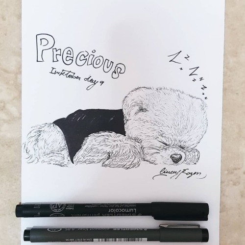 Inktober day 9- Precious @inktober #inktober2018 #inktober...