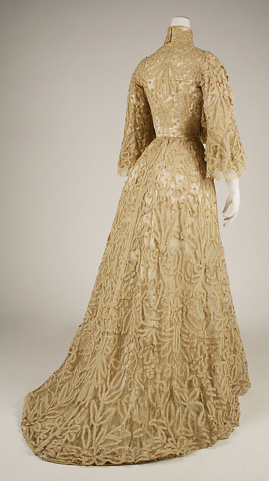 Antiquated Fashions | Dress from America, 1897 Met Museum