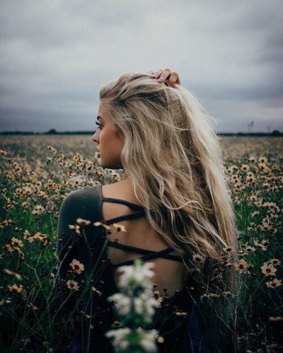 Hipster Flowers Blonde Tumblr