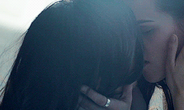 captaindopplereffect:A Katie McGrath kissing women post just because (Bonus...