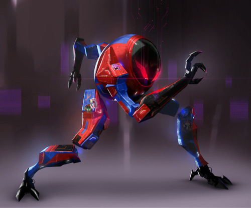 ca-tsuka:New Artworks of “Spider-Man: Into the Spider-Verse”...