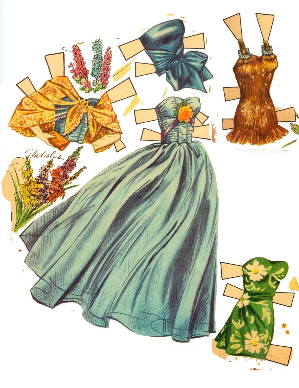 high fashion paper dolls