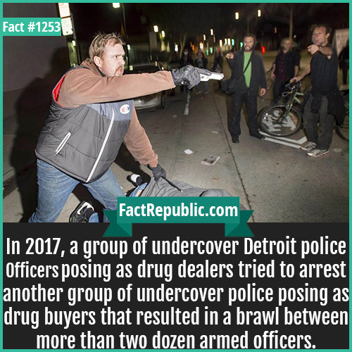 In 2017 A Group Of Undercover Detroit Police Fact Republic 