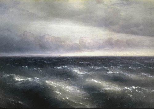 trulyvincent:Ivan AivazovskyThe Black Sea1881, 149×208 cm • Oil,...