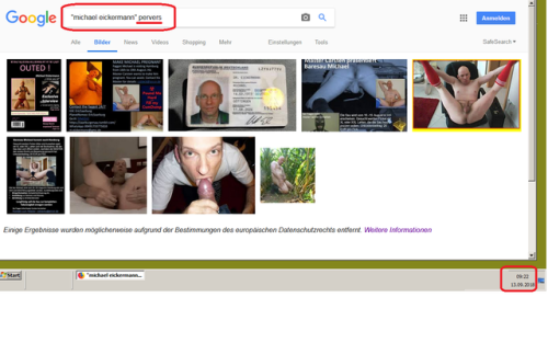 michaeleickermann:So gefällt es ihm, auf google schon ganz...
