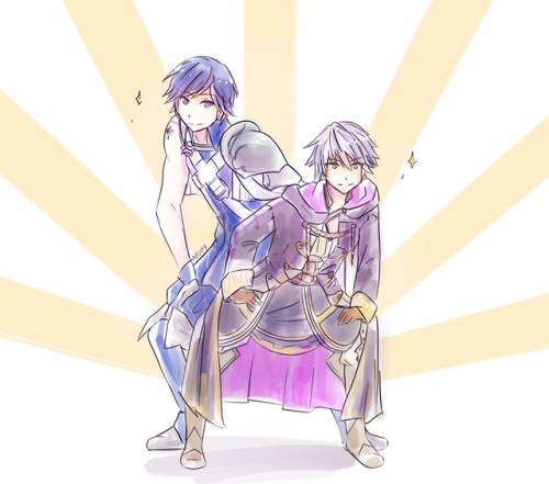 afopy:Chrom and Robin are ready for Smash!