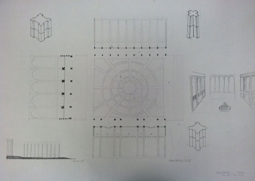 Precedent Study - Lincoln Center Plaza -Fall 2012 Studio