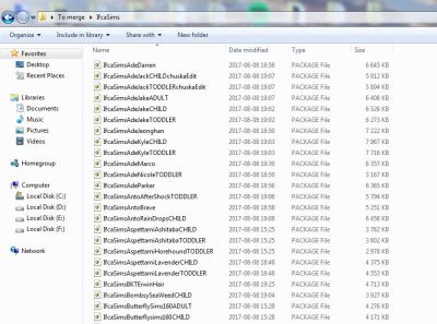 sims 3 merge package files