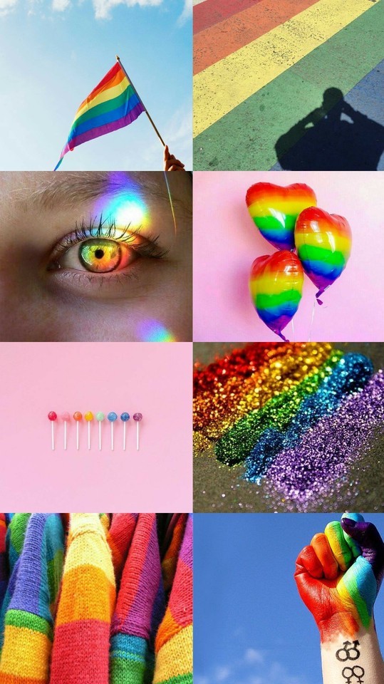 Aesthetic Wallpapers — Gay Pride Aesthetic 🏳️‍🌈