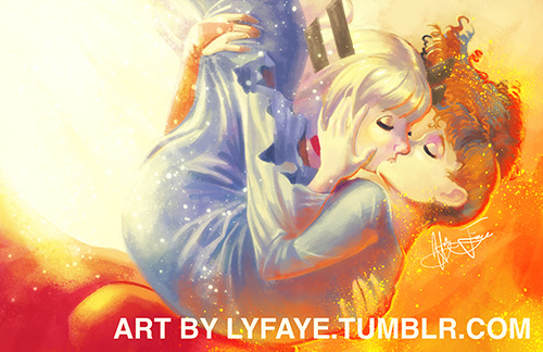 lyfaye:Sometimes you draw Magik and Kitty Pryde kissing in...