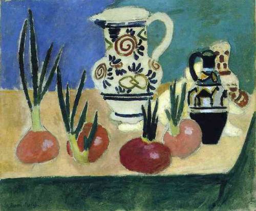 artist-matisse:The Red Onions, Henri Matisse