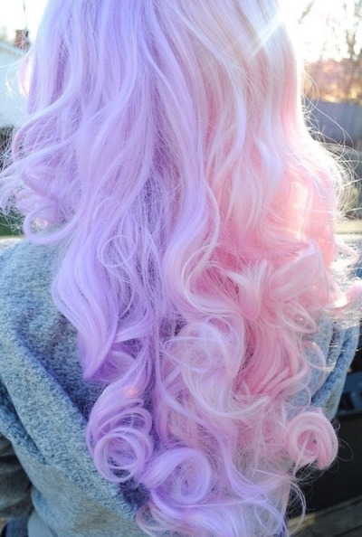 Rainbow Coloured Hair Tumblr