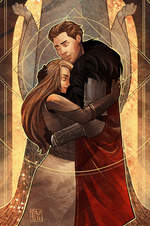 steftastan:Evelyn & Cullen for Jenn :) Inspired by Cullen’s...