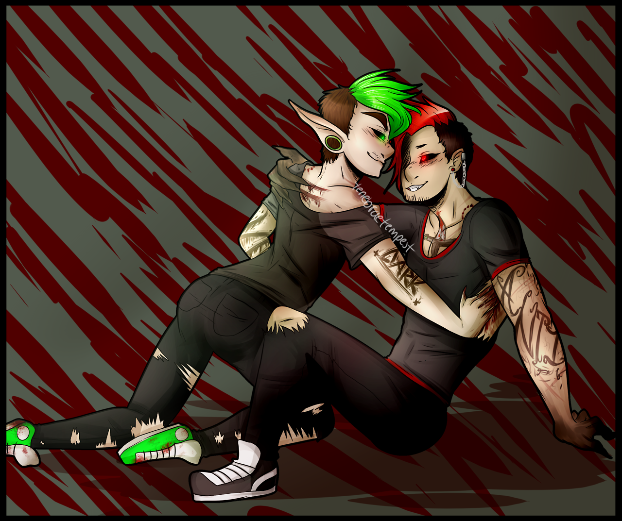 Antisepticeye x darkiplier