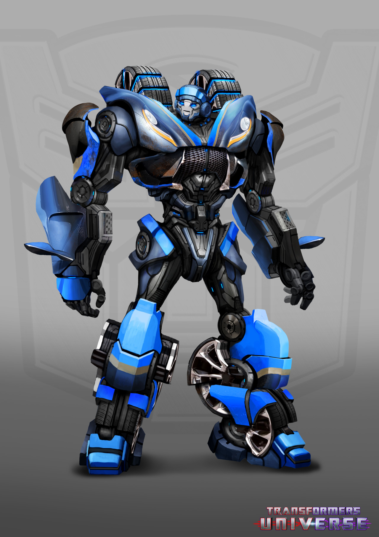 blue autobot transformers