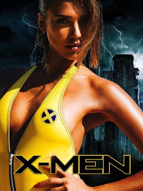 Jessica Alba X-Men First Class Edit