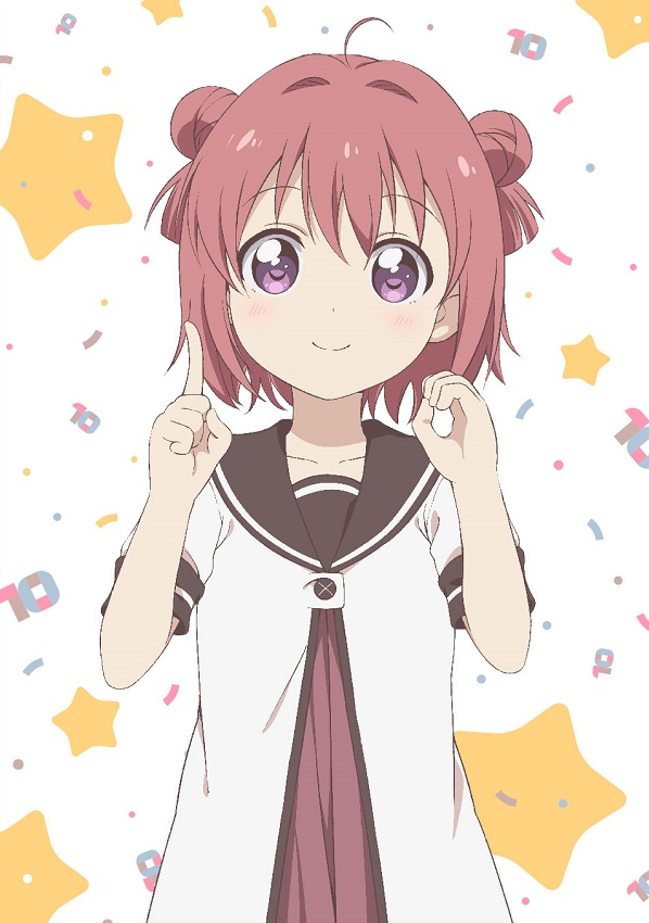 A new teaser visual and staff credits for the 10th anniversary âYuruYuriâ OVA has been released. The official website has also been renewed. -Staff-â¢ Director: Daigo Yamagishi â¢ Script: Takahiro â¢ Character Design: Kazutoshi Inoue â¢ Studio: Lay-duce