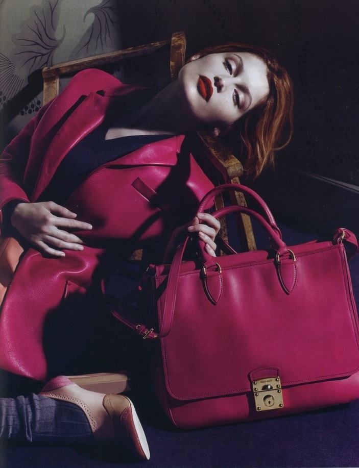 Laetitia Casta by Mert & Marcus for Miu Miu F/W... - Chic As F**k