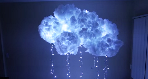 omghow diy cloud lamp
