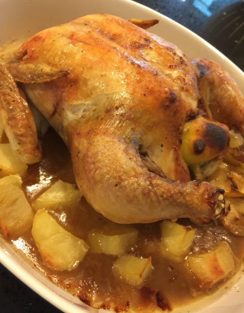 Gracious Little Things — Jamie Oliver's Roast Chicken Recipe - probably