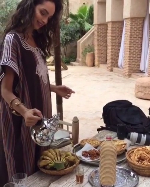 cultof-aphrodite:Luma Grothe in Morocco