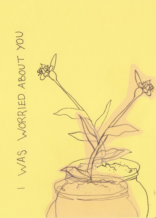 art journal journaling plant drawing wandering jew plant plants house plant line drawing repetition drawn pen drawing vellum lines pen and ink word worry yellow plant portrait