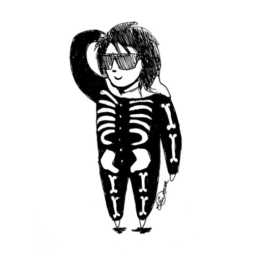 gerard way skeleton onesie amazon