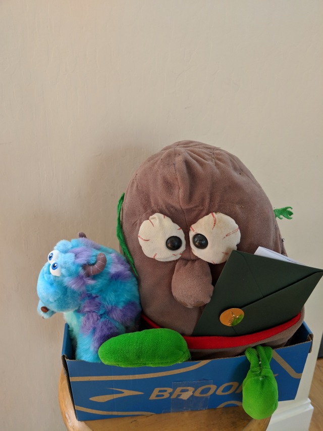 telly stuffed animal