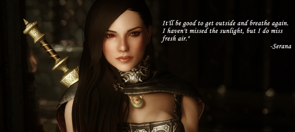 Skyrim Quotes Aesthetics — Serana The Elder Scrolls V Skyrim Dawnguard
