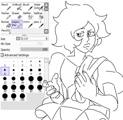 ruthfigueroa19:my brush setting in sai