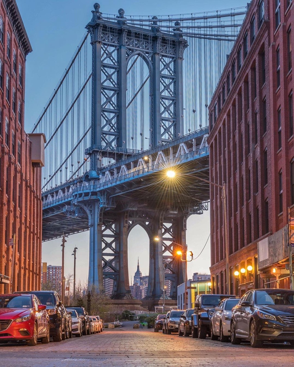 Washington St, DUMBO, Brooklyn by @davidLacombeNYC