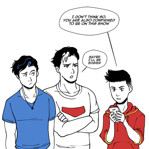 hellredsky:This is how I pictured the Robins would react to...